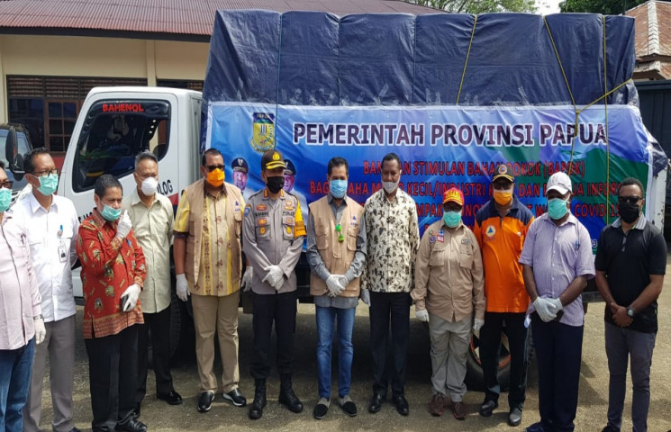 Pemprov Papua Salurkan Bantuan Paket Sembako Untuk Kota dan Kabupaten Jayapura